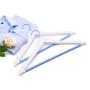Owl Decoration Wood Hangers - 10Pcs/ Lot White Wood Suit Hanger with Pant Bar, Pretty Colorful Clothes Dress Shirt Hanger Pink Blue Color Owl Decoration Wood Hangers - 10Pcs/ Lot White Wood Suit Hanger with Pant Bar, Pretty Colorful Clothes Dress Shirt Hanger Pink Blue Color