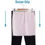 Wooden Pants Hangers with Clips 12 Pack, Wood Skirt Hangers with Adjustable Anti-Rust Clips (8.5inches-13.7inches), Non Slip Pants Clip Hangers for Skirts Trousers Slacks Jeans