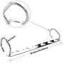 Generic Metal Wardrobe Closet Bar Clothes Coat Hanger Organizers for Space Saving Set of 4 Generic Metal Wardrobe Closet Bar Clothes Coat Hanger Organizers for Space Saving Set of 4
