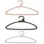 10pcs Random Color 30cm Pearl Beaded Clothes Hanger Coat Trouser Dress Pants Hook Holder 10pcs Random Color 30cm Pearl Beaded Clothes Hanger Coat Trouser Dress Pants Hook Holder