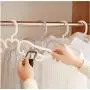 Angel Wings Shape Traceless Non-Slip Hanger Wardrobe Organizer for Home Hotel Clothes Hangers Scarf Tie Hook 10pcs Color Random