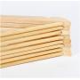 5pcs Solid Wood Hanger Non-Slip Hangers Clothes Hangers Shirts Sweaters Dress Hanger Drying Rack for Home