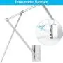 Ejoyous Wardrobe Hanger for Clothes, Pull Down Closet Rod Soft Close Rail Lift Hanging Rail Alumina Closet Storage Organizer for Soft Return Space Saving (Adjustable Width 23.62-33.86inch) Ejoyous Wardrobe Hanger for Clothes, Pull Down Closet Rod Soft Close Rail Lift Hanging Rail Alumina Closet Storage Organizer for Soft Return Space Saving (Adjustable Width 23.62-33.86inch)