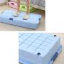 Under-Bed Storage Underbed Storage Bag Boxes Underbed Storage Boxes with Wheels with Clips Plastic Storage Boxes Clothes Quilt Storage Boxes Toy Clothing Storage Boxes ZHAOYONGLI