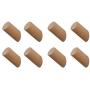 Wood Hook Wall Mount Coat Bag Hat Key Robe Hanger