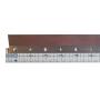 French Cleat Hanger 18 Inch - Picture, Mirror, Whiteboard or Headboard Wall Mounting Brackets - Z Bar Hanger Supports 90lbs