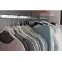 Higher Hangers Space Saving Velvet Clothes Hangers Slimline Heavy Duty Closet Organizers | Helps Reduce Wrinkles and Clutter | Great for Dorms and Increasing Closet Space | 40 Pack (Black , off-white, pink, purple Velvet)