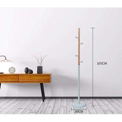LLDDP Coat Hooks Wall Coat Racks Simple Floor Coat Rack Vertical Hanger Metal Bedroom Clothes Rack Living Room Simple Floor Hanger Hall Tree Free Standing Garment Racks