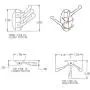 Meykoers Swivel Hook Solid Metal Heavy Duty Folding Swing Arm Triple Coat Hook with Multi Three Foldable Arms Towel/Clothes Hanger for Bathroom Kitchen Garage Wall Mount, Brushed Nickel, 1-Pack Meykoers Swivel Hook Solid Metal Heavy Duty Folding Swing Arm Triple Coat Hook with Multi Three Foldable Arms Towel/Clothes Hanger for Bathroom Kitchen Garage Wall Mount, Brushed Nickel, 1-Pack