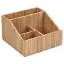 Multi-Use Bamboo Office Product Organizer Compact for Desktop, Holds Notepads, Pens, Pencils, Business Cards, Paper Clips, Stationery Supplies & More Multi-Use Bamboo Office Product Organizer Compact for Desktop, Holds Notepads, Pens, Pencils, Business Cards, Paper Clips, Stationery Supplies & More