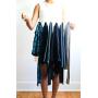 Jokari 6 in 1 Non Slip Space Saving Hanger for Leggings, Pants, Scarves and More. Maximize Storage and Hang Six Pairs of Slacks, Jeans, and Workout or Yoga Pants of Any Material Without Slipping Off.