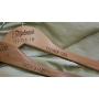 Engraved Wedding Hangers, Bridal Party Wedding Hangers, Personalized Wood Hangers, Personalized Bridal Hanger (Individual or sets) Style H004 Engraved Wedding Hangers, Bridal Party Wedding Hangers, Personalized Wood Hangers, Personalized Bridal Hanger (Individual or sets) Style H004