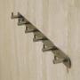 WEBI Polished 6 Peg SUS 304 Coat Robe Hook Hat Garment Rack Kitchen Bath Towel Holder Closet Clothes Hanger, Wall Mounted Bedroom Bathroom Entryway Accessories Home Office Storage Organization 304YZ6