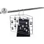 3 Quality Multi Skirt Hangers, Space-Saving Multi-Bar Metal Skirt/Pants Hangers, Adjustable Clips, Swivel Hook, Pants, Scarves, Towels, (Skirt, 3 Pieces) 3 Quality Multi Skirt Hangers, Space-Saving Multi-Bar Metal Skirt/Pants Hangers, Adjustable Clips, Swivel Hook, Pants, Scarves, Towels, (Skirt, 3 Pieces)