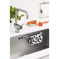 Reenbergs Magnetic Cloth Rail Danish Design Made in Denmark (Stainless Steel Grey)