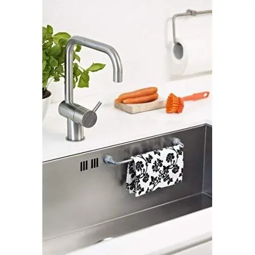 Reenbergs Magnetic Cloth Rail Danish Design Made in Denmark (Stainless Steel Grey)