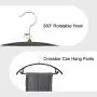 HOUSE DAY Premium Velvet Hangers - 50 Pack No Shoulder Bumps Suit Hangers with Chrome Hooks,Non Slip Space Saving Clothes Hangers,Heavyduty,Rounded Hangers for Coat,Jackets,Pants,Shirts,Black HOUSE DAY Premium Velvet Hangers - 50 Pack No Shoulder Bumps Suit Hangers with Chrome Hooks,Non Slip Space Saving Clothes Hangers,Heavyduty,Rounded Hangers for Coat,Jackets,Pants,Shirts,Black