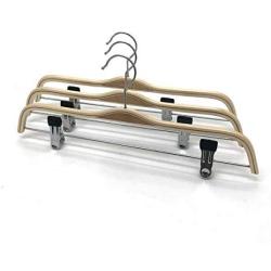 KOOBAY Coat Hangers 30Ps 14" Zara Style Boutique Trousers Wooden Clothes Display