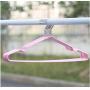 10pcs Random Color Cloth Hanger Durable Antideformation,Adult Metal Shirt Trouser Hook Hangers Dress Clothing Storage Closet Space Saver