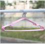 10pcs Random Color Cloth Hanger Durable Antideformation,Adult Metal Shirt Trouser Hook Hangers Dress Clothing Storage Closet Space Saver