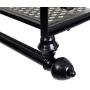 LANN Retro Iron Wall-Mounted Floating Coat Rack,with Shelf Wall Shelf Storage Racks Display Stand Hangers Clothes Drying Rack Heavy Duty (Color : Black, Size : 80cm)