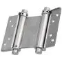 Aexit Screws Mounted Clothes Hangers Silver Tone Stainless Steel Double Door Butt Hinge Childrens Clothes Hangers 126mm Length Aexit Screws Mounted Clothes Hangers Silver Tone Stainless Steel Double Door Butt Hinge Childrens Clothes Hangers 126mm Length