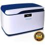SereneLife Locking Storage Container Bin 8 Gallon Large Capacity, Multifunctional Stackable Storage Tote Deck Tough Box, Plastic Household Organizer Bins with Lid, Combination Lock Security (Renewed)