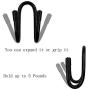 YYST Flexible Over The Seat Hard Hat Rack Holder -2/PK- No Hard Hat