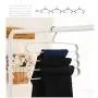 Maimuxi Pants Hangers - 3 Pack Scarf Hangers S-Type Clothes Pant Hangers Multi-Purpose Pants Hanger Space Saving Closet Organizer for Scarfs Jeans Clothes Trousers Towels Maimuxi Pants Hangers - 3 Pack Scarf Hangers S-Type Clothes Pant Hangers Multi-Purpose Pants Hanger Space Saving Closet Organizer for Scarfs Jeans Clothes Trousers Towels