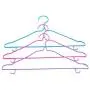 10pcs Random Color 38cm Durable Closet Adult Hanger,Skirt Dress Clothes Hangers with Trouser Hook Non-Slip Hanger