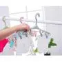 Yuqianjin 5-Pack Hangers, 16.9 Inch, with Adjustable Clips, Non-Slip, Space Saving Clothes Hangers, for Pants, Panties, Underwear, Clothes (Color : Green) Yuqianjin 5-Pack Hangers, 16.9 Inch, with Adjustable Clips, Non-Slip, Space Saving Clothes Hangers, for Pants, Panties, Underwear, Clothes (Color : Green)