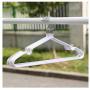 10pcs 40cm Adult dip Slip-Resistant Metal Hanger Clothes Hanging Multicolour Hangers for Clothes Random Color