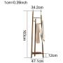 YMJ All Solid Wood Coat Rack Nordic Simple Tree Hat Hanger Walnut Hat Clothes Stand Porch Living Room Clothes Hat Rack Coat Racks