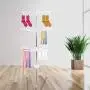Wakects Stainless Steel Clothes Drying Rack, Collapsible Portable Tripod Clothes Hanger Garment Tree for Hanging Laundry, Towels, Socks