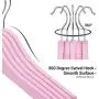 SONGMICS 20-Pack Solid Wood Hangers, Coat Hangers with Shoulder Notches, Trousers Bar, 360° Swivel Hook, Non-Slip for Jackets, Shirts, Dresses, Pink UCRW02PK SONGMICS 20-Pack Solid Wood Hangers, Coat Hangers with Shoulder Notches, Trousers Bar, 360° Swivel Hook, Non-Slip for Jackets, Shirts, Dresses, Pink UCRW02PK