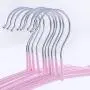 10Pcs/Set 3018Cm Candy Colored Children Clothes Hanger Drying Rack Anti Skid Durable Coat Storage Hangers,Pink 10Pcs/Set 3018Cm Candy Colored Children Clothes Hanger Drying Rack Anti Skid Durable Coat Storage Hangers,Pink