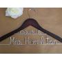 Wedding Dress Hangers - Personalized Hanger/Personalized Wedding Hangers/Custom Wedding Hanger/Weddings/Bride, Name and Date Hangers