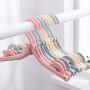 SmilerM 12 Pcs Portable Suit Clothes Hangers, Space Saving and Lightweight Foldable Clothing Hangers, Ideal for Travel & Home