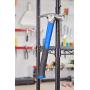 Sunway Shelf Pole Hooks 5-Pack | Black Multi-Use C-Hook | Best Solution for Garage Shelving Storage Organization | Use with Metal or Wire Shelves and Racks | Heavy Duty, Easy Installation