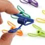 MiLanNuo New 10X Metal Clamp Clothes Laundry Hangers Strong Grip Washing Line Pin Pegs Clips