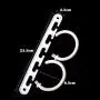 Dtemple Plastic Space Saver Magic Wardrobes Display Hanger Wonder Triple Closet Clothes Rack Clothing Hook Organizer