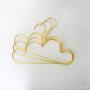 Cabilock 5 Pcs Non Slip Clothes Hangers Metal Hangers for Coat Dress Skirt Cloth Hanger for Children