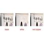 yodaliy Door Hanger Hook, Door Back Metal Music Note Over Door 5 Hooks Coat Clothes Storage Rack Wall Hanger Kitchen Bathroom Organizer(White,White)