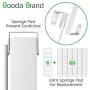 Over The Door Hooks Hangers [10 Pack] with 2 Double Hanger Hooks and 8 Signle Hooks Fit for Two Sized Doors. Stainless Steel Over Door Hook Organizer for Clothing Coat Towel Robe Hat Hanging - White