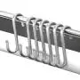 Hulless S Shaped Hanging Hooks 3.5 inch Solid Stainless Steel S Hooks 12PCS Kitchen Hooks for Spoon Pan Pot Hangers Multiple Uses.