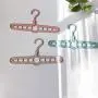 Dsxnklnd 5Pcs 360 Rotation Multifunction Space Saving 9-Hole Magic Clothes Hanger Closet Hanger with Hook Dsxnklnd 5Pcs 360 Rotation Multifunction Space Saving 9-Hole Magic Clothes Hanger Closet Hanger with Hook