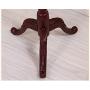 WZP Household Coat Rack Solid Wood Floor Bedroom Hanger Vertical European Clothes Rack Assembly Combination Hanger Simple Bedroom/Brown / Style1