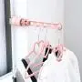 HJYPYJ Magic Hanger,Portable PP Folding Hanger,Adjustable Space-Saving Organizer Hangers, Non-Slip/Pink / 1 pcs HJYPYJ Magic Hanger,Portable PP Folding Hanger,Adjustable Space-Saving Organizer Hangers, Non-Slip/Pink / 1 pcs