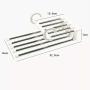 Flurries Folding Pants Hangers, Stainless Steel S-Shape Trousers Clothes Organizer Closet Space Saving for Pants Jeans Scarf Silver Slack