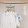 Bigmai Multi-Port Support Circle Clothes Hanger Clothes Drying Rack Scarf Hanger Bigmai Multi-Port Support Circle Clothes Hanger Clothes Drying Rack Scarf Hanger
